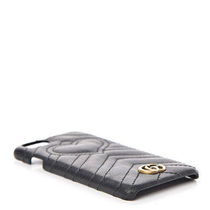 Gucci Calfskin Matelasse Marmont iPhone 7 Case Black 4 of 7