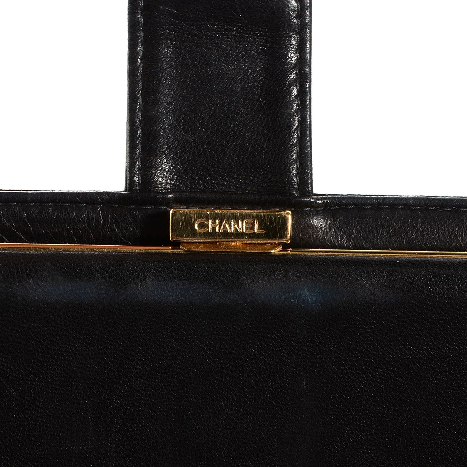 Chanel Caviar CC French Wallet Black 11 of 12