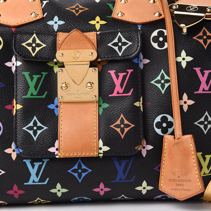 Louis Vuitton Monogram Multicolor Speedy 30 Black 9 of 10