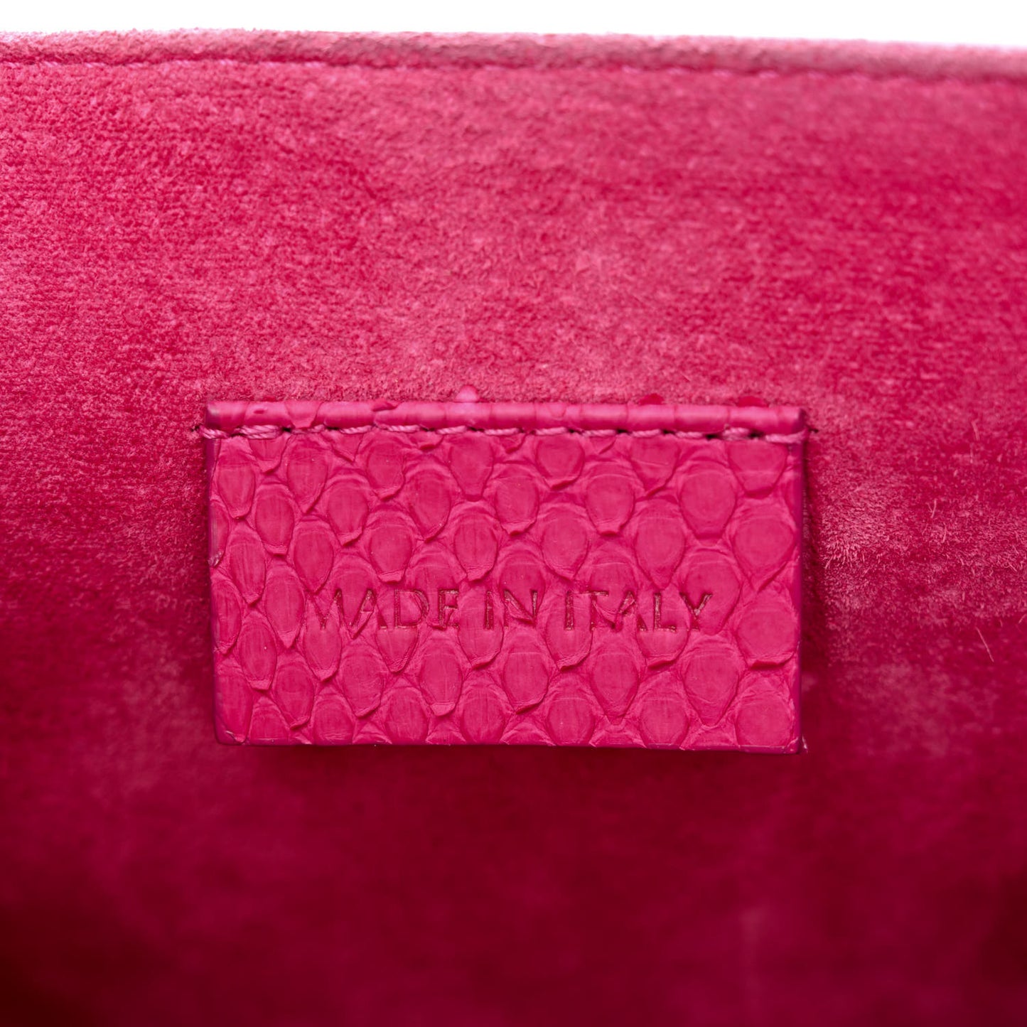 Snakeskin Mini Heroine Pink