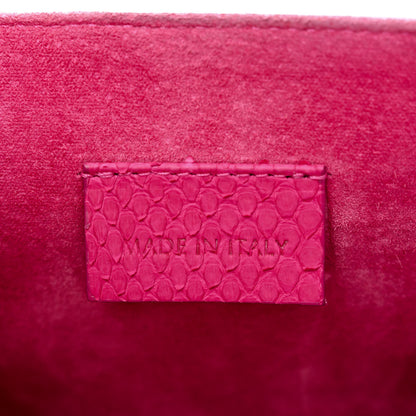 Alexander McQueen Snakeskin Mini Heroine Pink 7 of 11