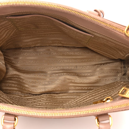 Prada Saffiano Small Galleria Double Zip Tote Cammeo 5 of 19
