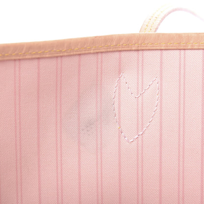 Louis Vuitton Damier Azur Neo Neverfull GM Rose Ballerine 11 of 16