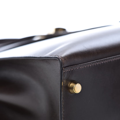 Hermes Box Kelly Sellier 35 Chocolate 31 of 44