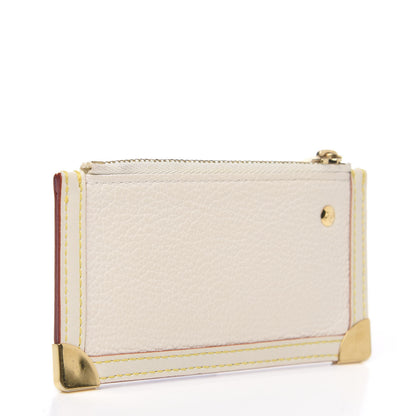 Louis Vuitton Suhali Key Pouch White 2 of 6