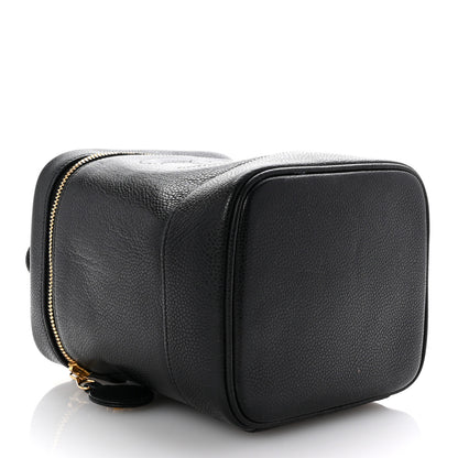 Chanel Caviar Vanity Cosmetic Case Black 4 of 8