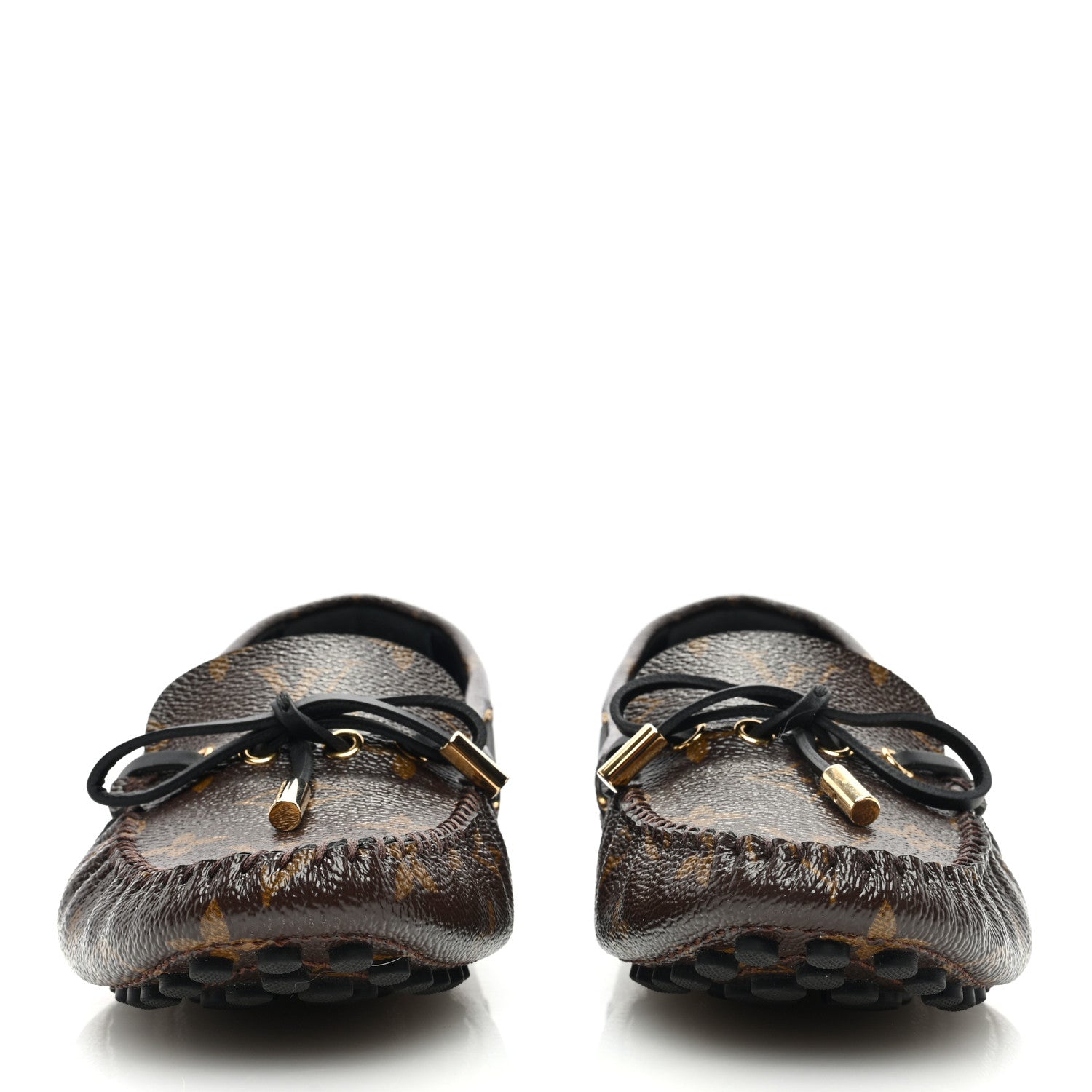 Louis Vuitton Patent Monogram Gloria Loafers 39 3 of 8