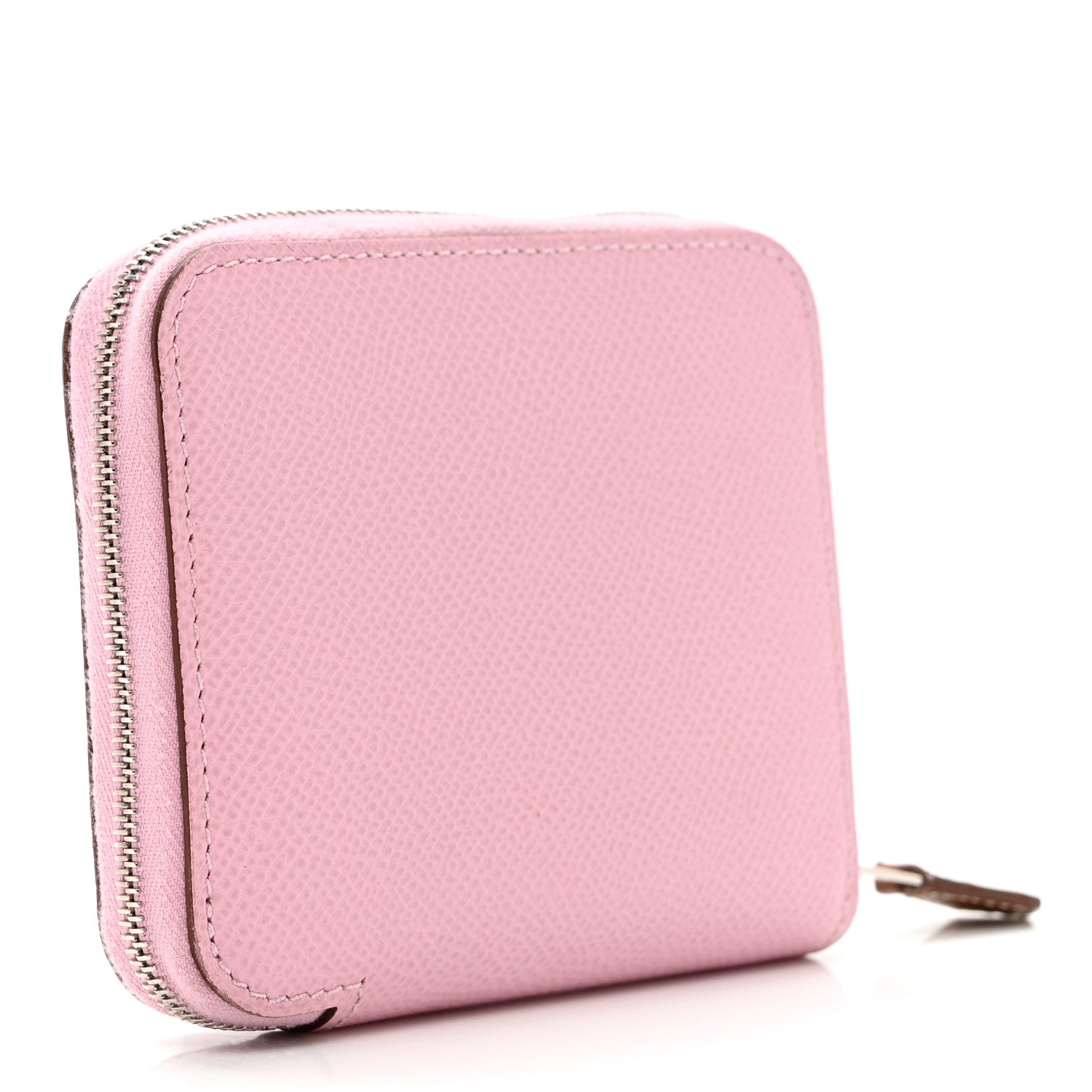 Hermes Epsom Silk'In Compact Wallet Mauve Sylvestre 3 of 7