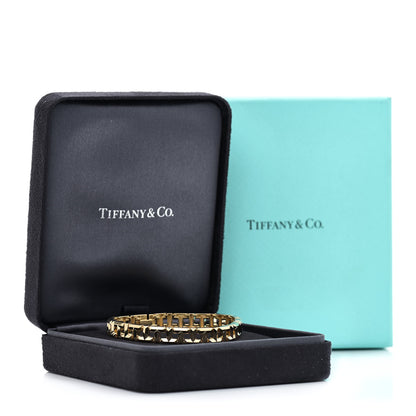 Tiffany 18K Yellow Gold Narrow T True Bracelet 4 of 4