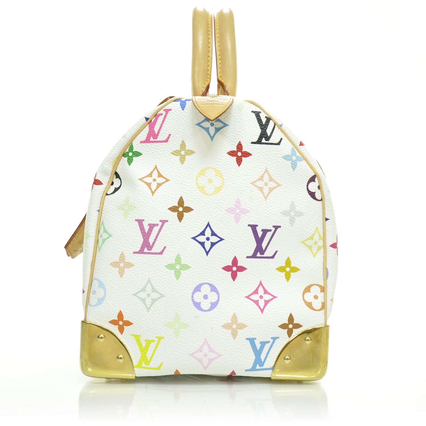 Monogram Multicolor Speedy 30 White