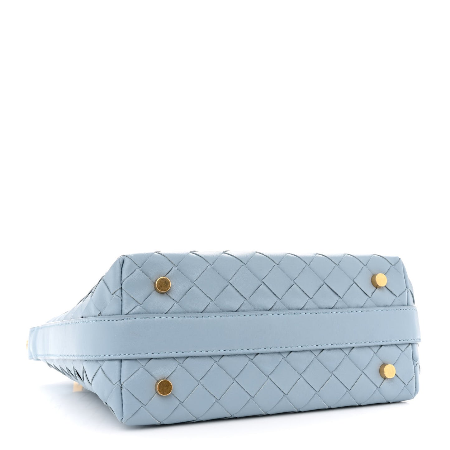 Calfskin Nappa Intrecciato Mini Wallace Ice