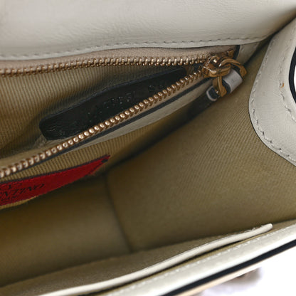 Valentino Garavani Patent Small Glam Lock Rockstud Flap Ivory 6 of 13