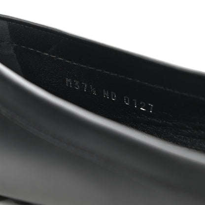 Louis Vuitton Calfskin Dauphine Loafers 37.5 Black 8 of 8