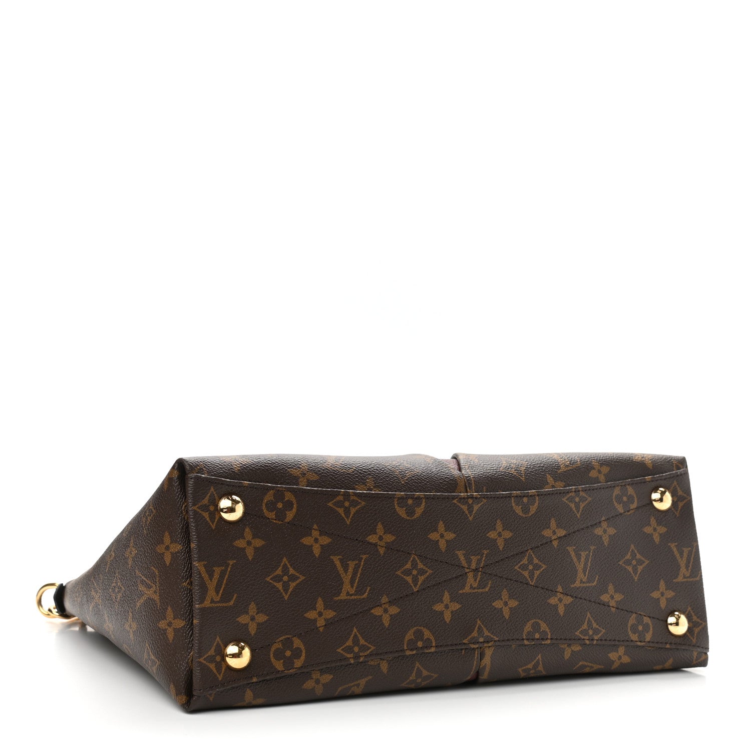 Louis Vuitton Monogram V Tote MM Bordeaux 4 of 11
