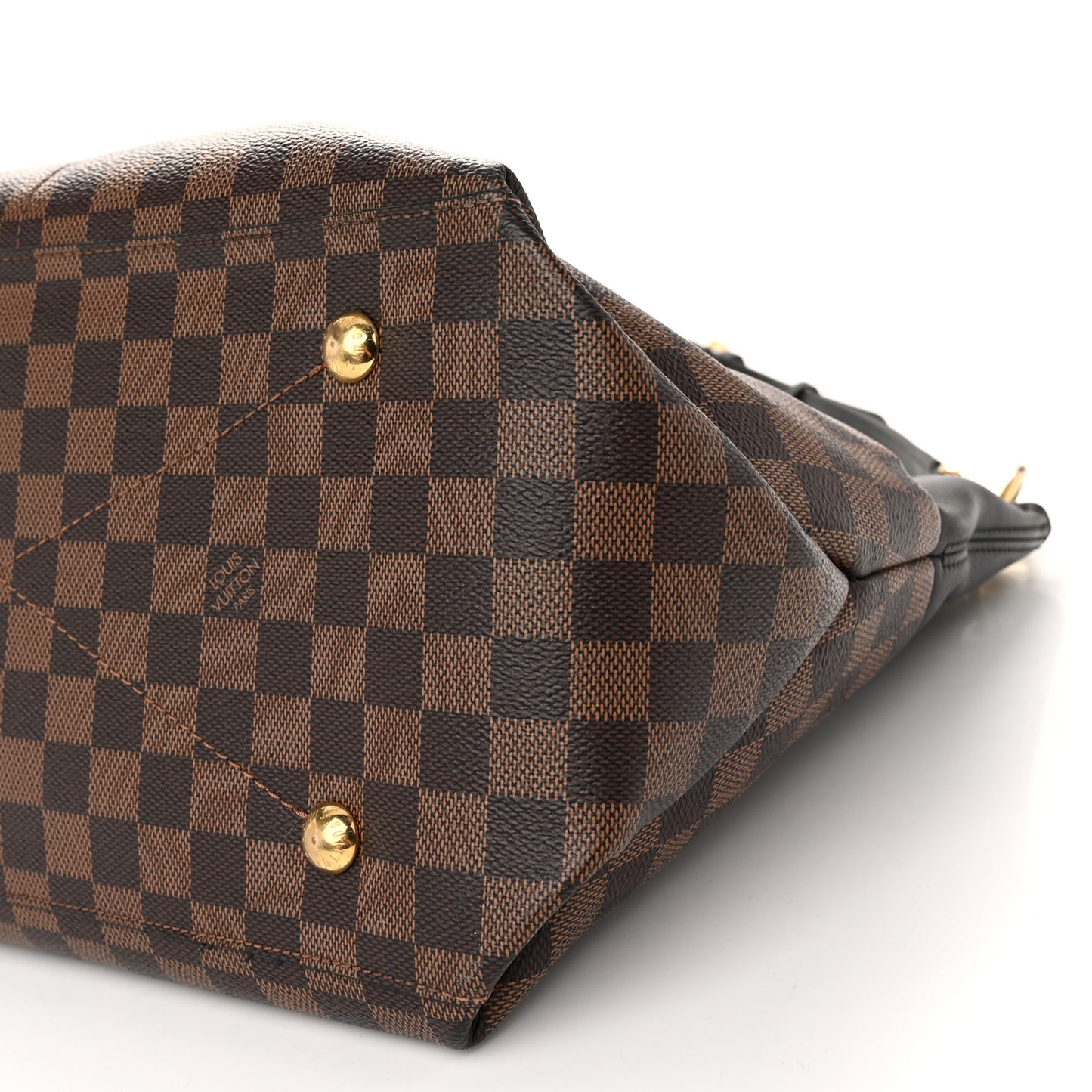 Damier Ebene Calfskin Maida Black