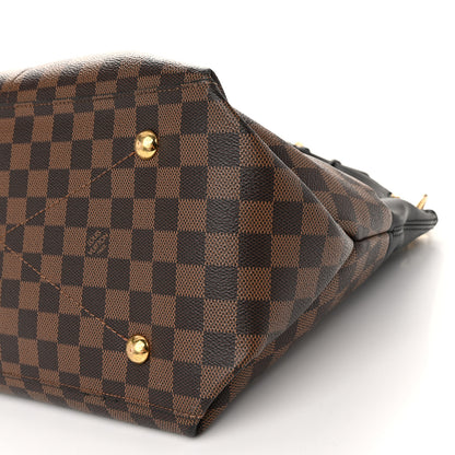 Louis Vuitton Damier Ebene Calfskin Maida Black 9 of 10