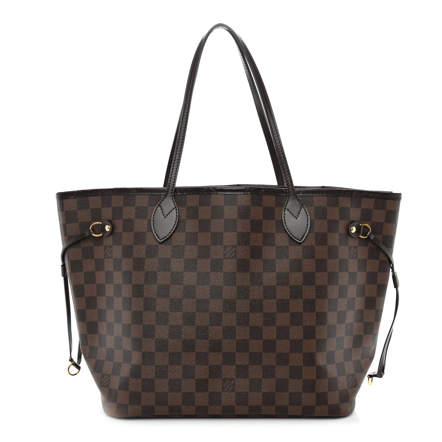 Damier Ebene Neo Neverfull MM Rose Ballerine