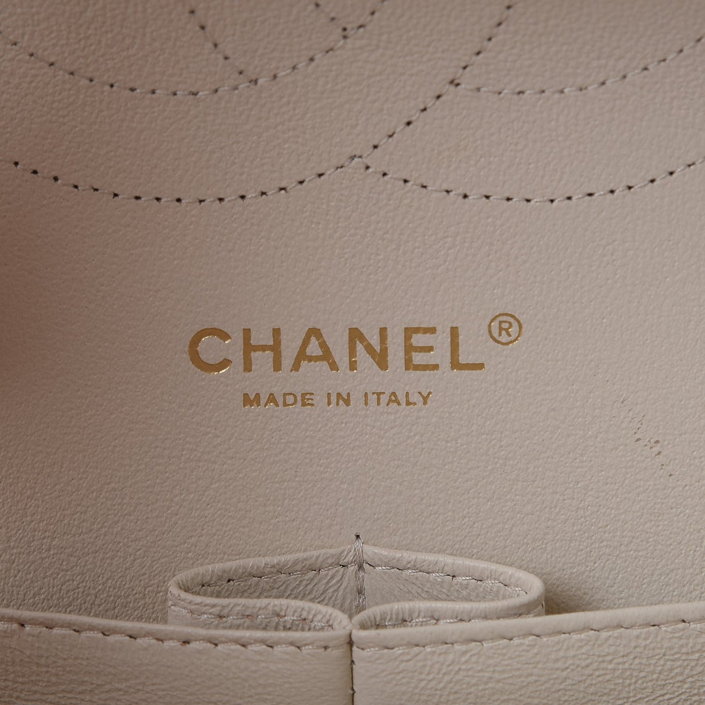 Caviar Quilted Jumbo Double Flap White