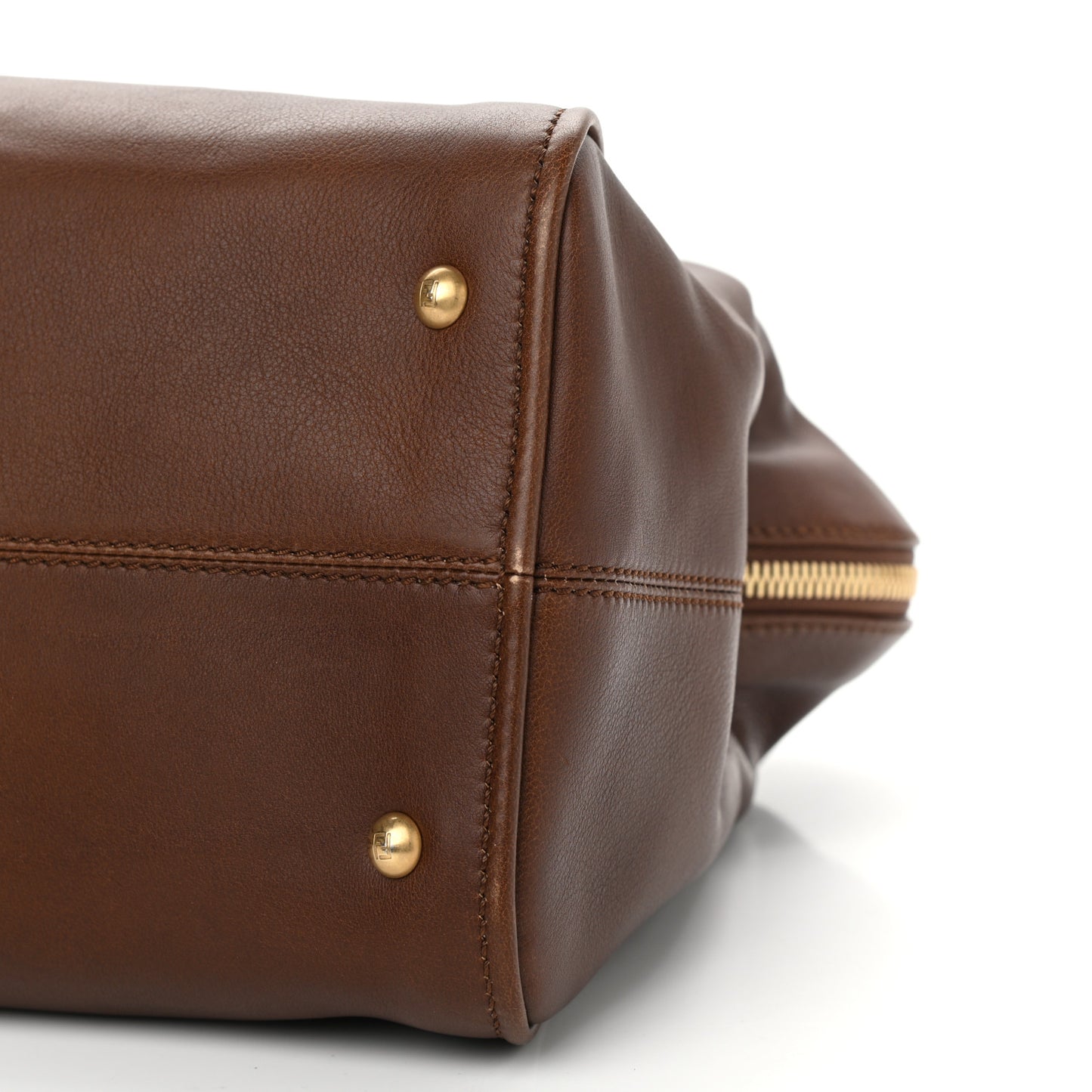 Vitello Dolce Marmol Large Chameleon Tote Brown