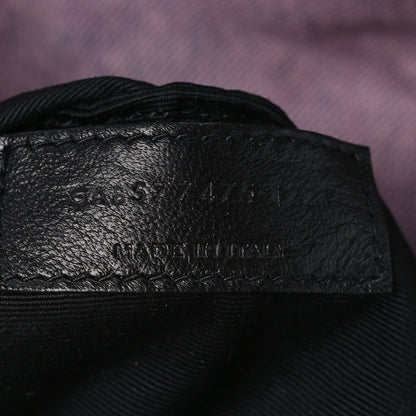 Saint Laurent Denim Quilted Medium Loulou Puffer Monogram Chain Satchel Bleached Lilac 7 of 10