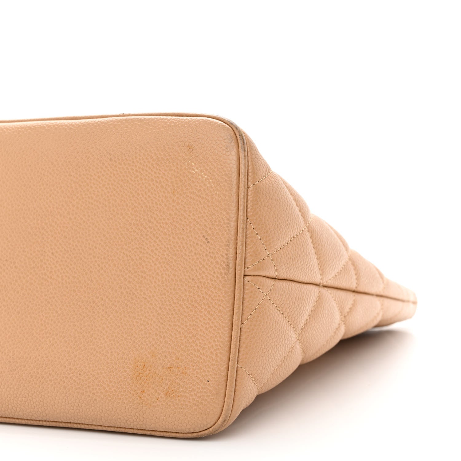 Chanel Caviar Quilted Medallion Tote Beige 12 of 13