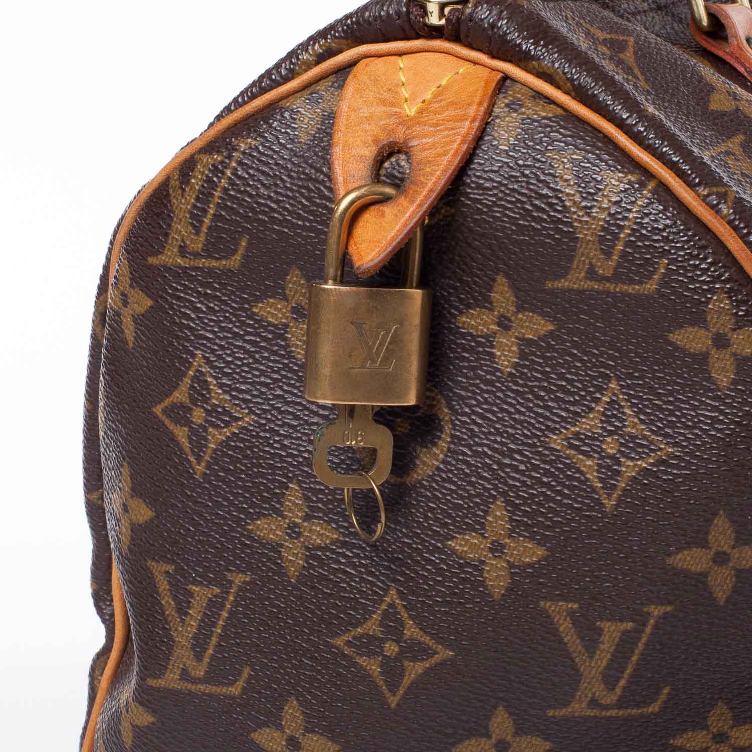 Louis Vuitton Monogram Speedy 30 6 of 9
