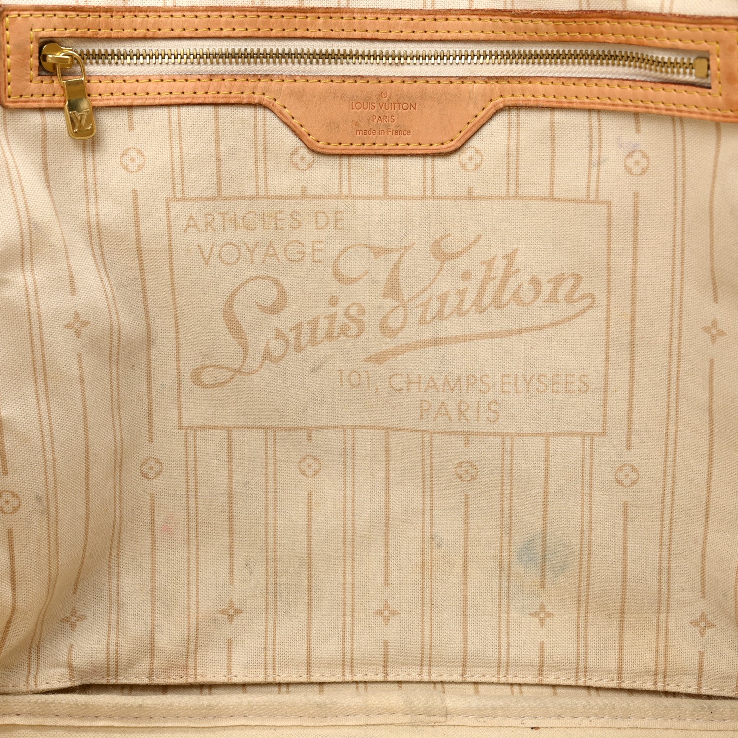 Louis Vuitton Damier Azur Neverfull GM 9 of 19
