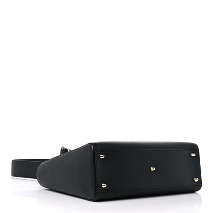 Christian Dior Grained Calfskin Large Lady Dior Black 4 of 12