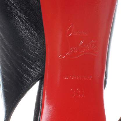 Christian Louboutin Leather Slingback Pumps Black 38.5 7 of 7