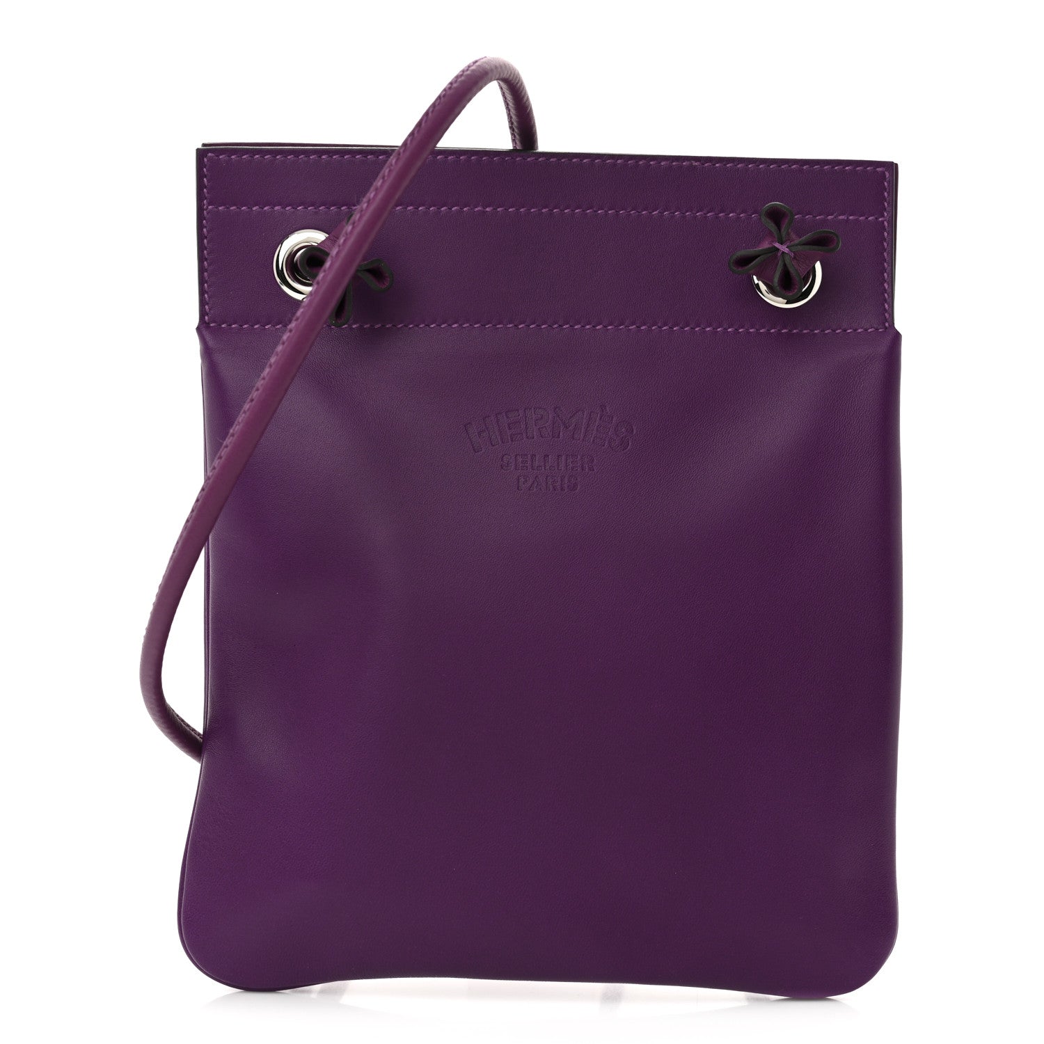Hermes Milo Lambskin Swift Mini Aline Anemone 1 of 10