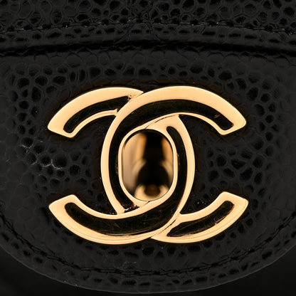 Chanel Caviar Quilted Medium Double Flap Black 13 of 13