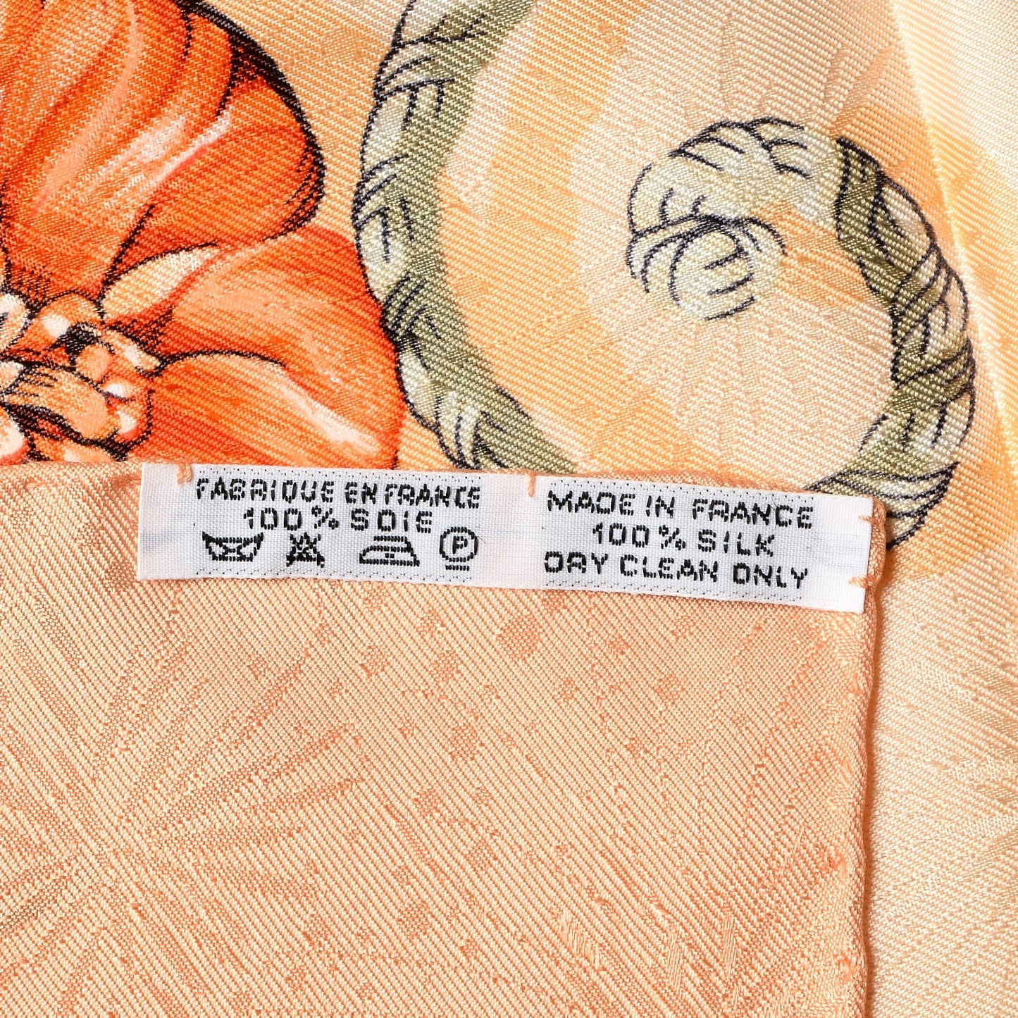 Jacquard Silk Jouvence Scarf 90