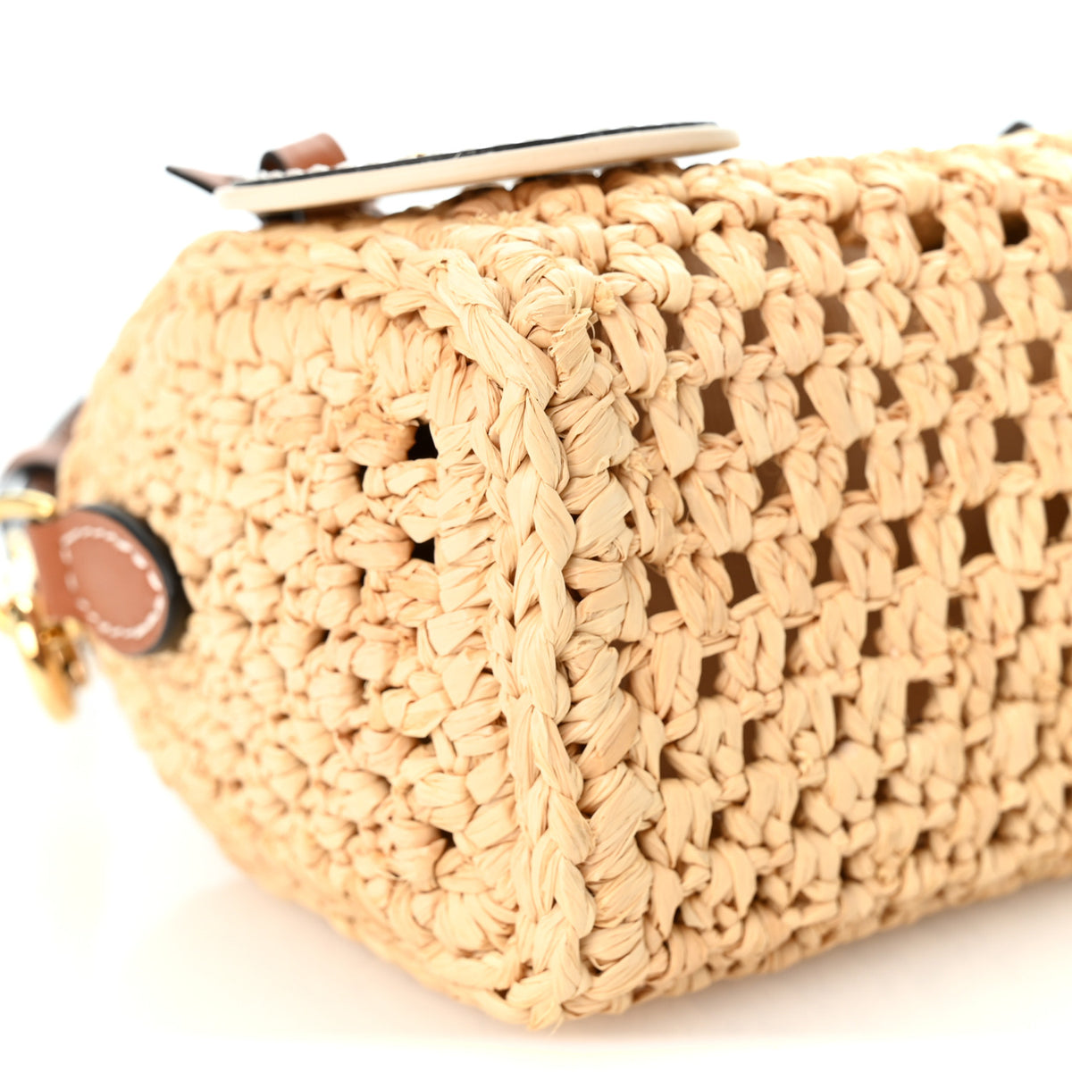 Louis Vuitton Raffia Nano Speedy Natural Tan 8 of 9