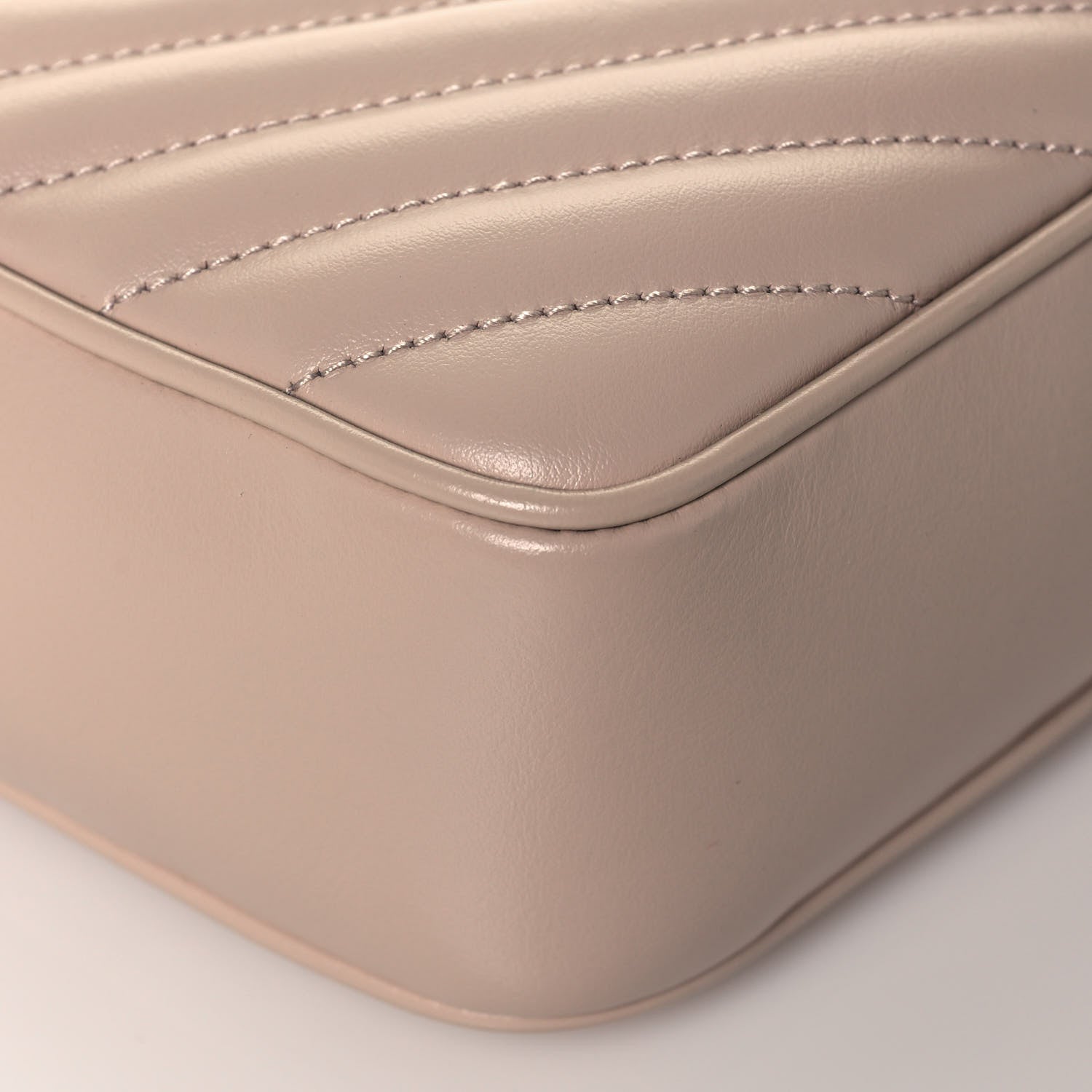 Saint Laurent Calfskin Matelasse Monogram Lou Camera Bag Washed Light Pink 9 of 14