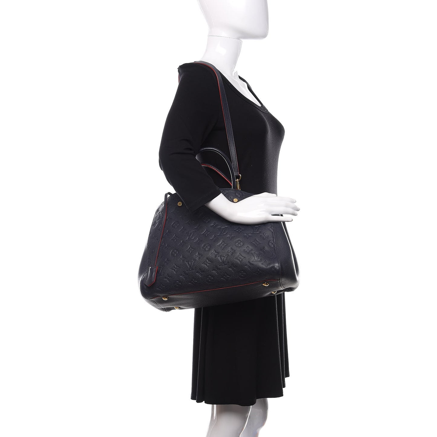 Empreinte Montaigne GM Marine Rouge