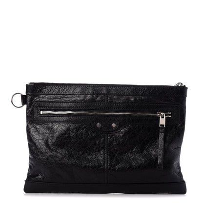 Balenciaga Agneau Arena Classic Hardware Medium Clip Black 1 of 6