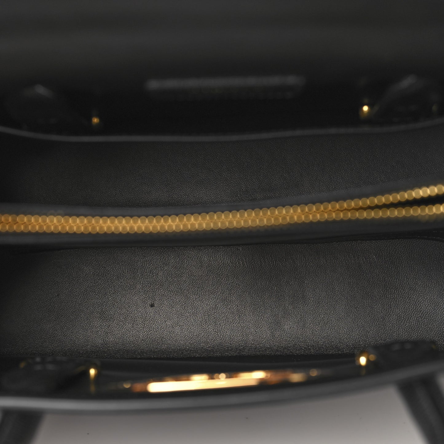 Grained Calfskin Medium St. Honore Tote Black