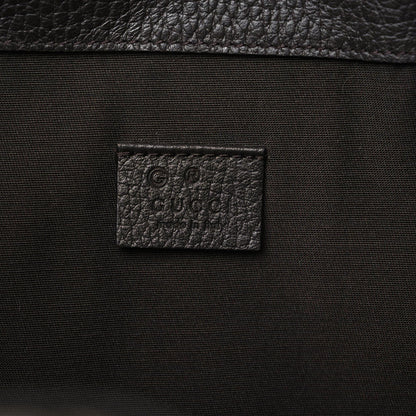Gucci Monogram Dollar Calfskin O Drawstring Backpack Beige Ebony Testa di Moro Dark Chocolate 7 of 13