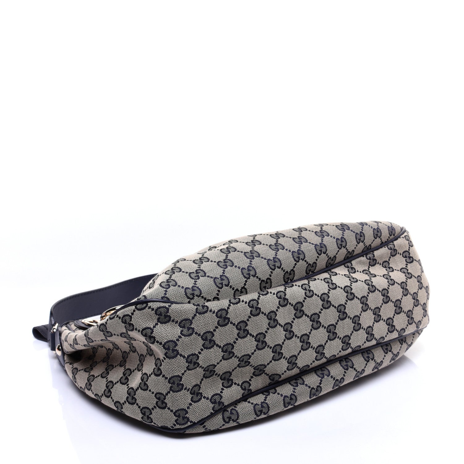 Gucci Monogram Medium Sukey Hobo Navy 4 of 14