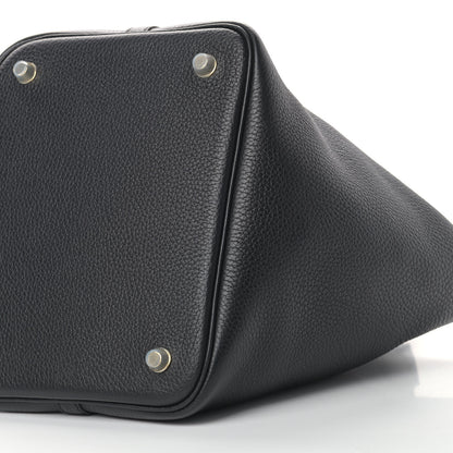 Hermes Taurillon Clemence Picotin Lock 22 MM Black 9 of 9