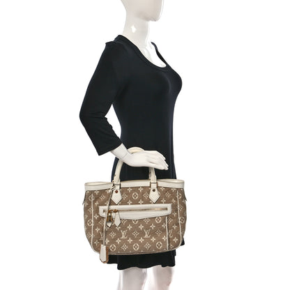 Louis Vuitton Monogram Sabbia Cabas MM White 2 of 8