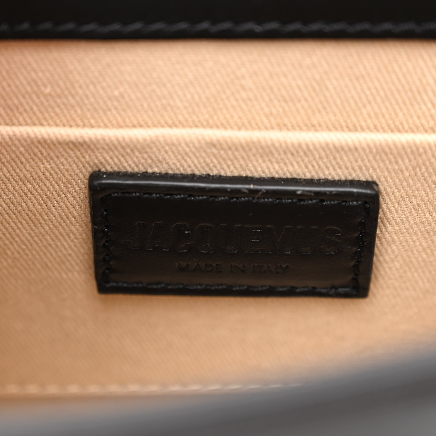 Jacquemus Smooth Calfskin Le Chiquito Noeud Black 6 of 9