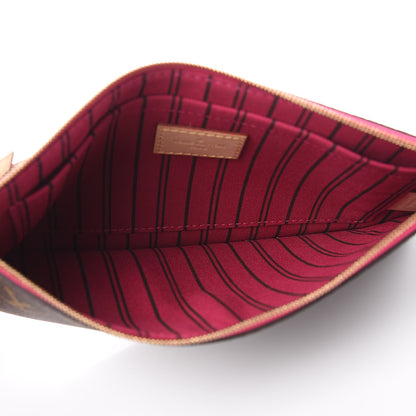 Louis Vuitton Monogram Neverfull MM GM Pochette Pivoine 5 of 8