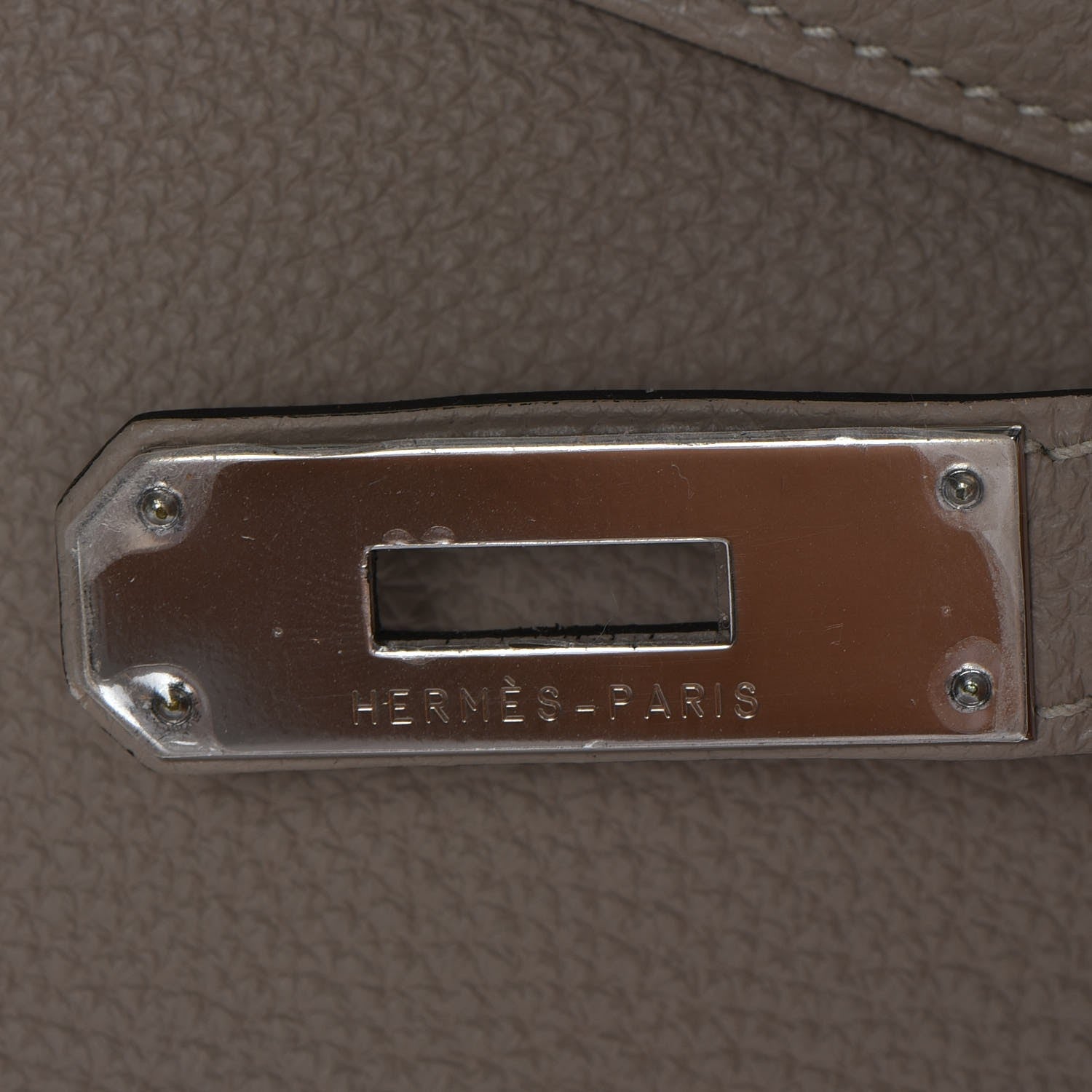 Hermes Togo Kelly Retourne 35 Gris Tourterelle 15 of 32