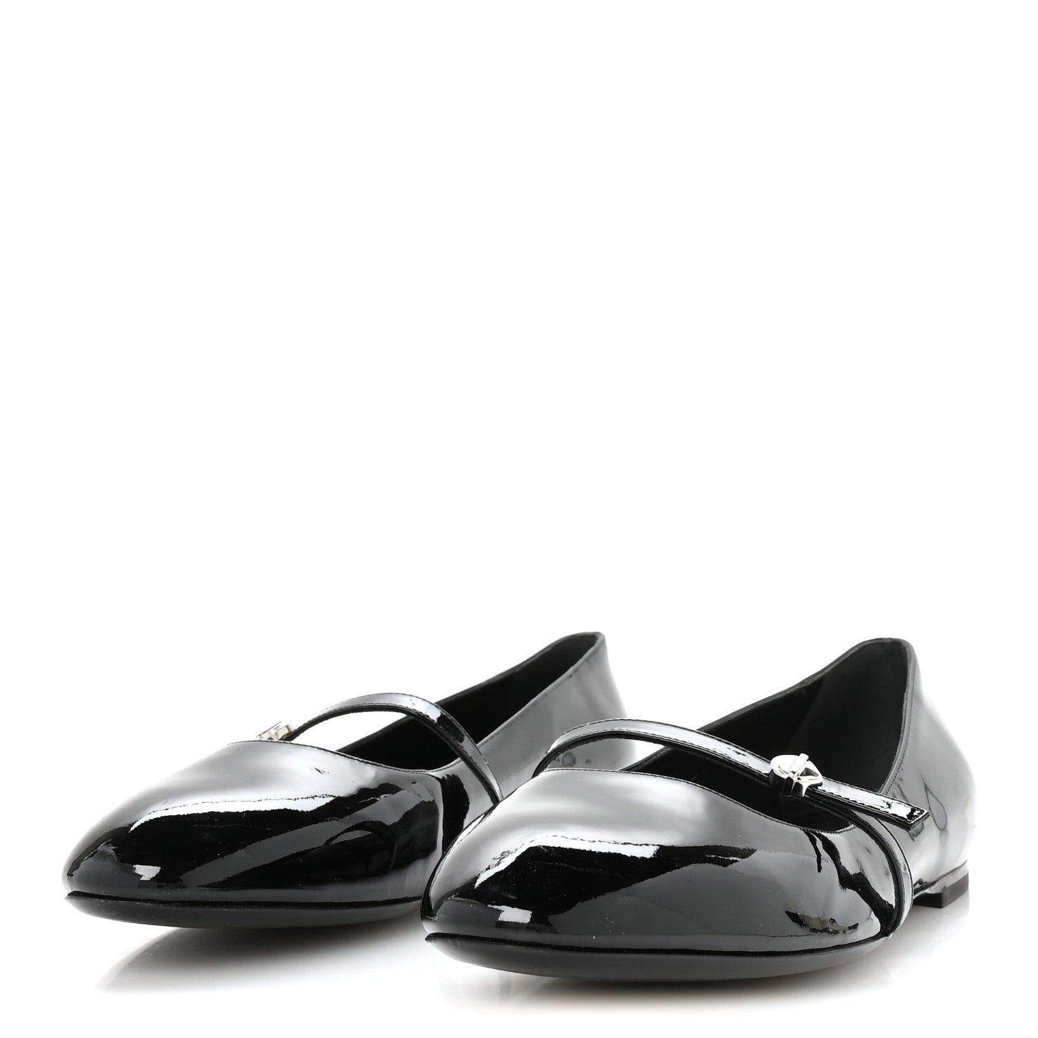 Louis Vuitton Patent Uniformes Ballet Flats 39.5 Black 4 of 9