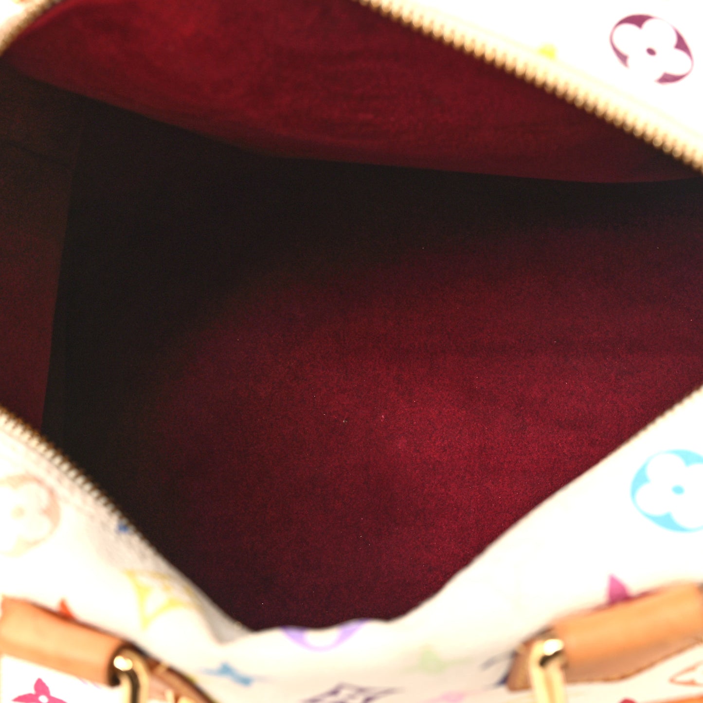 Monogram Multicolor Speedy 30 White