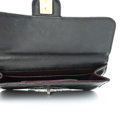 Chanel Lambskin Quilted Medium Crossing Times Flap Black 4 of 9