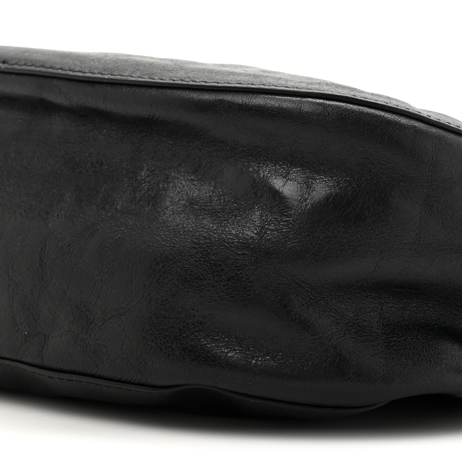 Burberry Calfskin Small Knight Bag Black 9 of 10