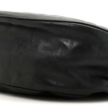 Burberry Calfskin Small Knight Bag Black 9 of 10