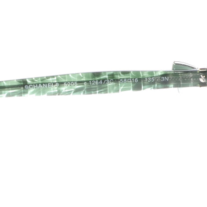 Chanel CC Bow Sunglasses 5205 Green 4 of 4